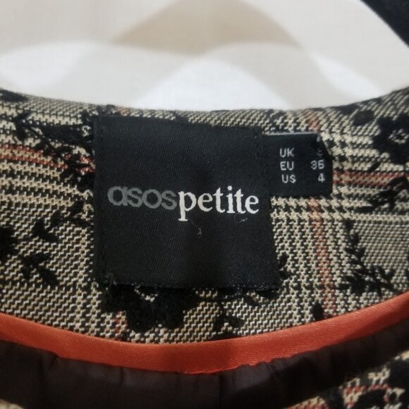 ASOS Petite tweed blazer - Picture 4 of 5